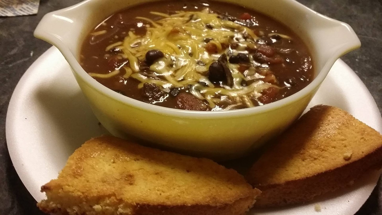 Black bean chili Hippie Chic's Makings