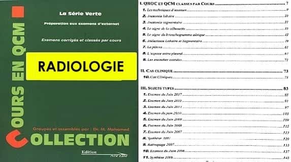 Série Verte de Radiologie PDF gratuit