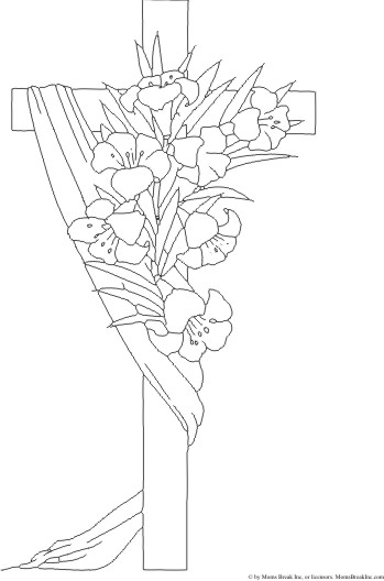 easter lily clipart black and white - photo #32