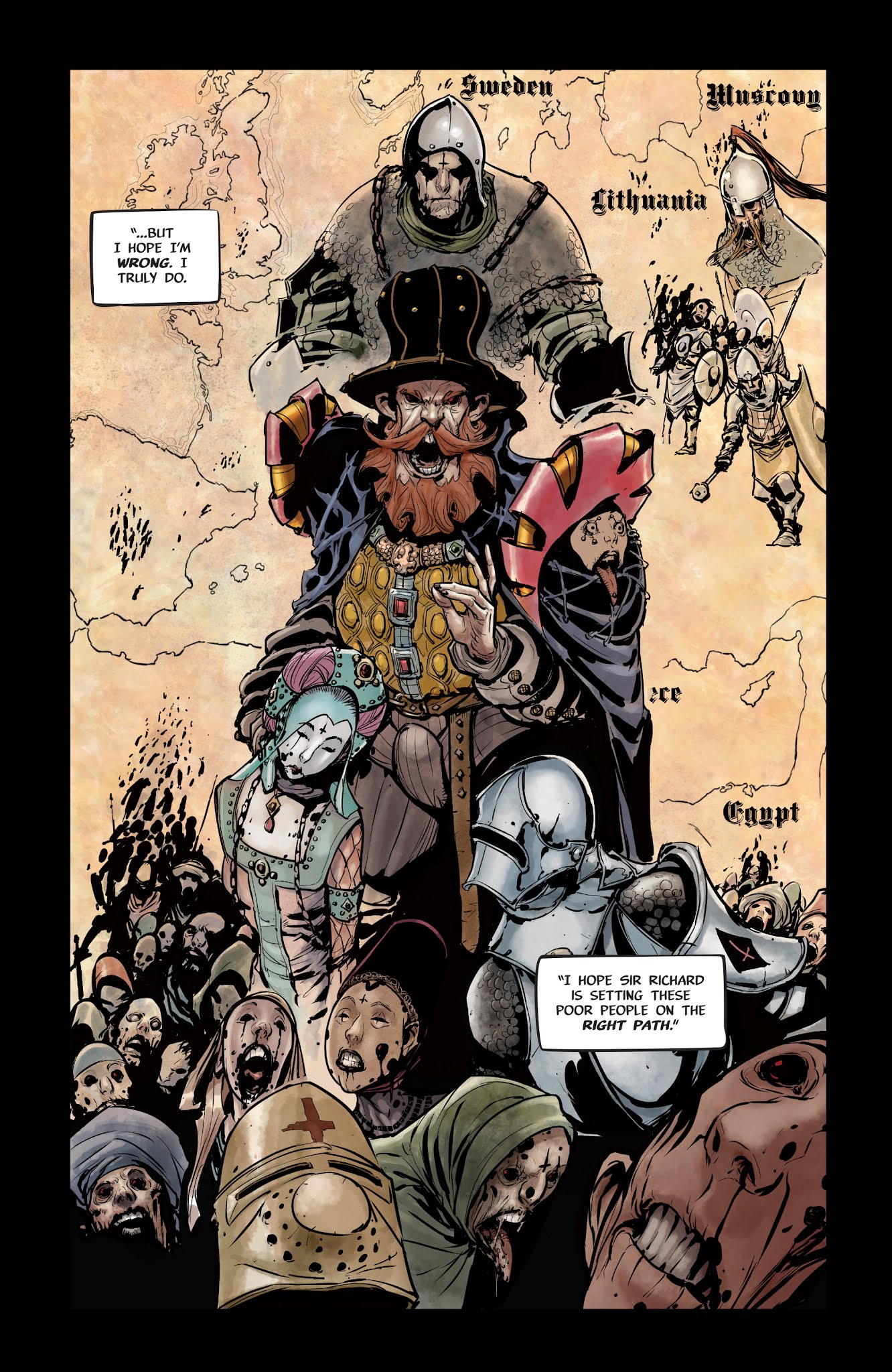 Read online Pestilence: A Story of Satan comic -  Issue #1 - 21