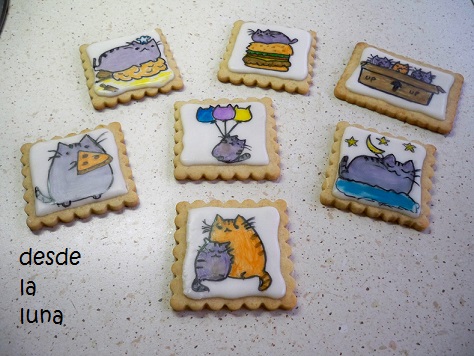 DESDE LA LUNA: GALLETAS "PUSHEEN"