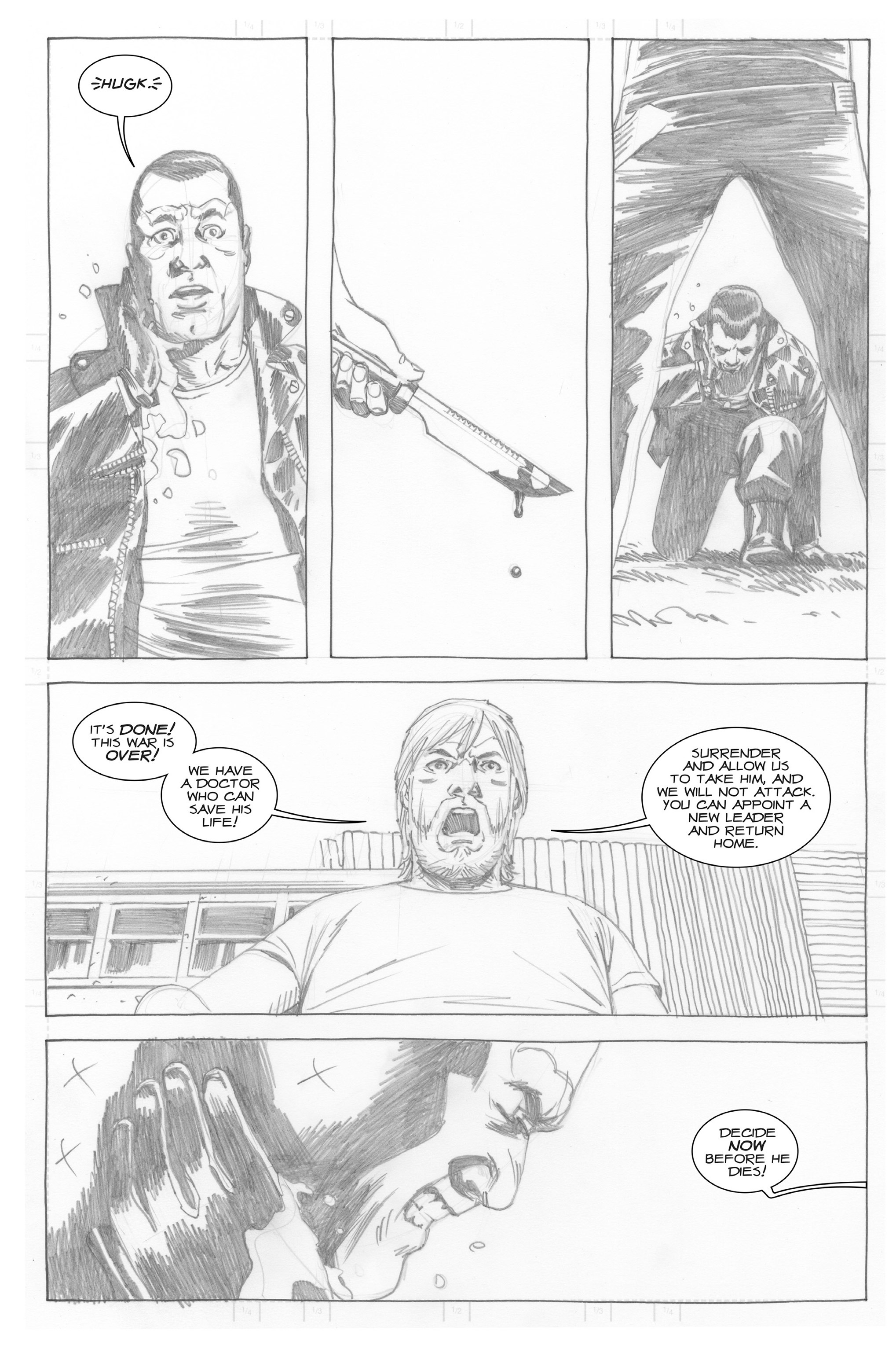 Read online The Walking Dead comic -  Issue # _All Out War Artist Proof Edition - 232