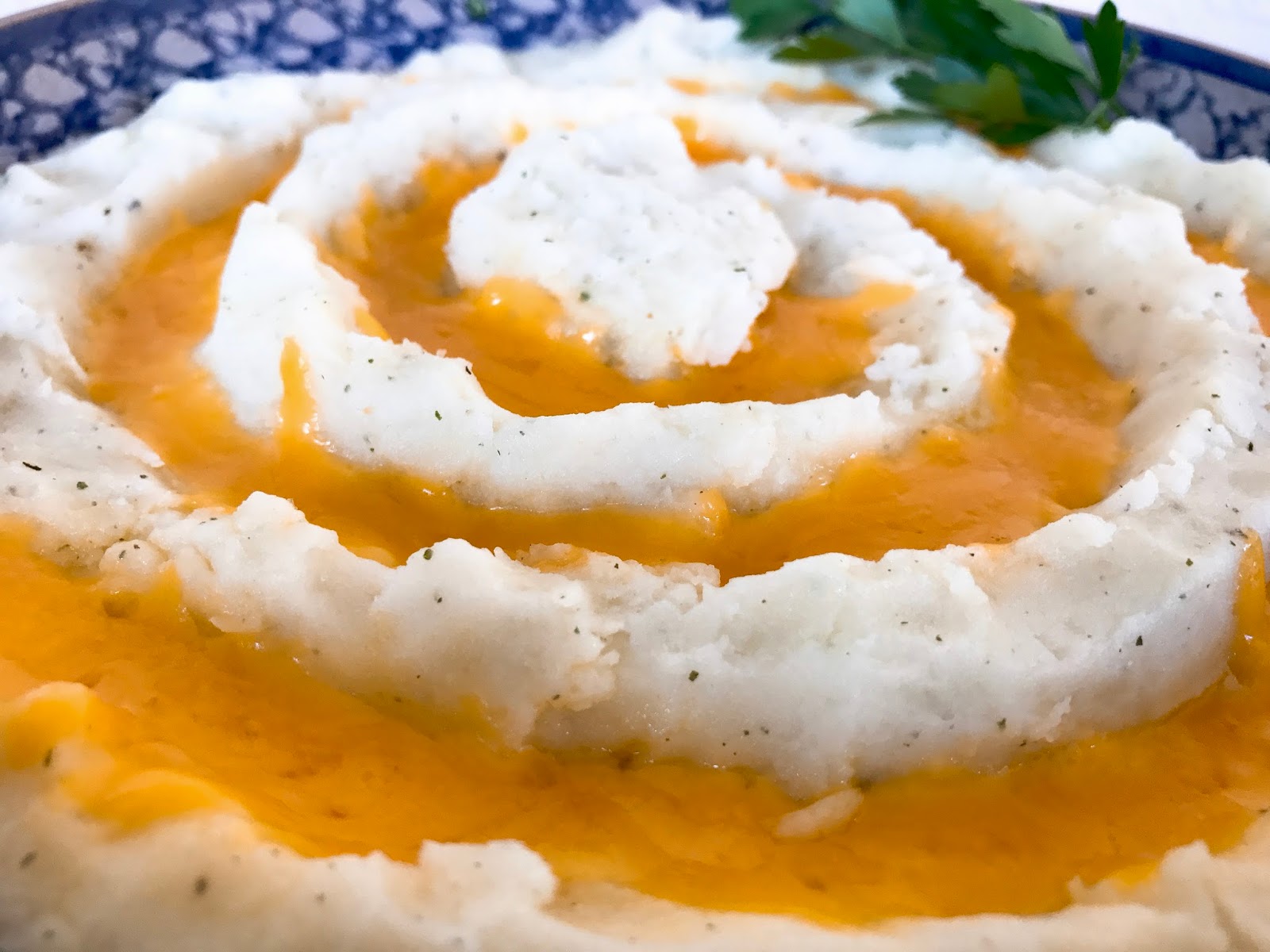 Cheddar Ranch Mashed Potatoes