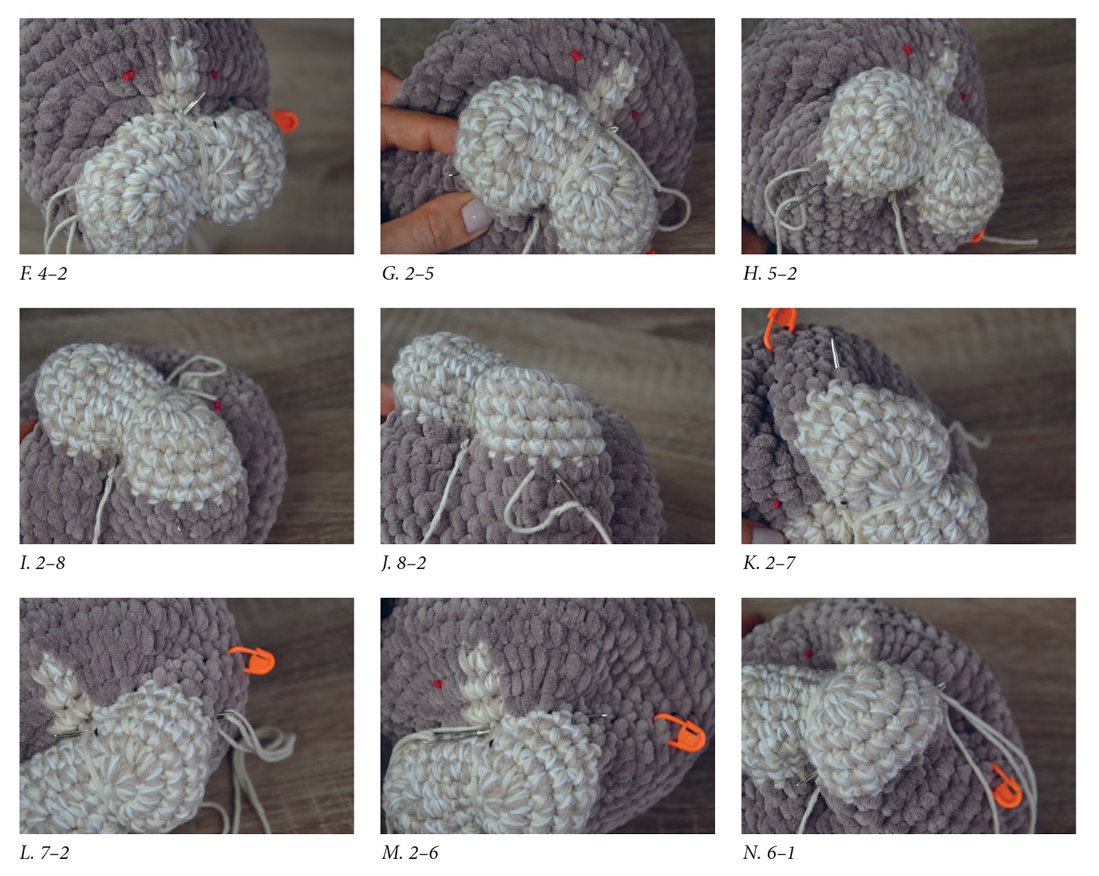 Ami Little Creature CATS IN LOVE crochet pattern