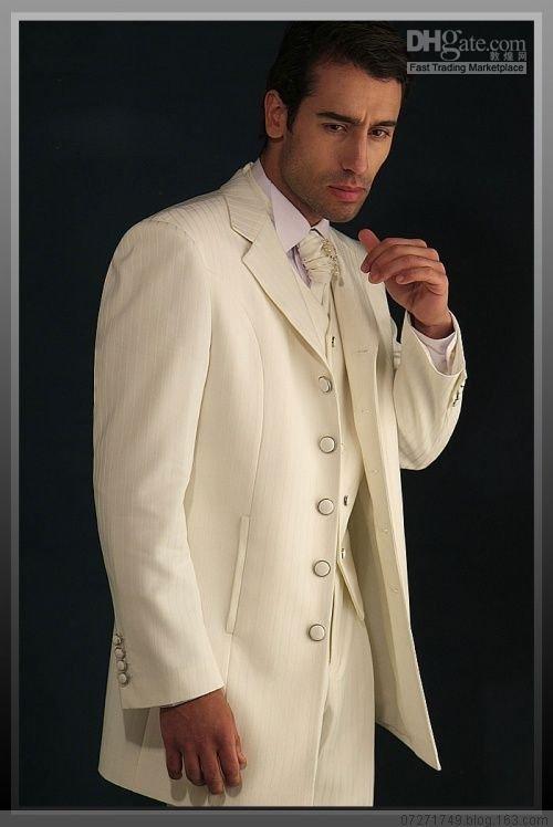 New-Arrival-Gray-Wedding-Suits-For-Men-Notched-Lapel-Men ...