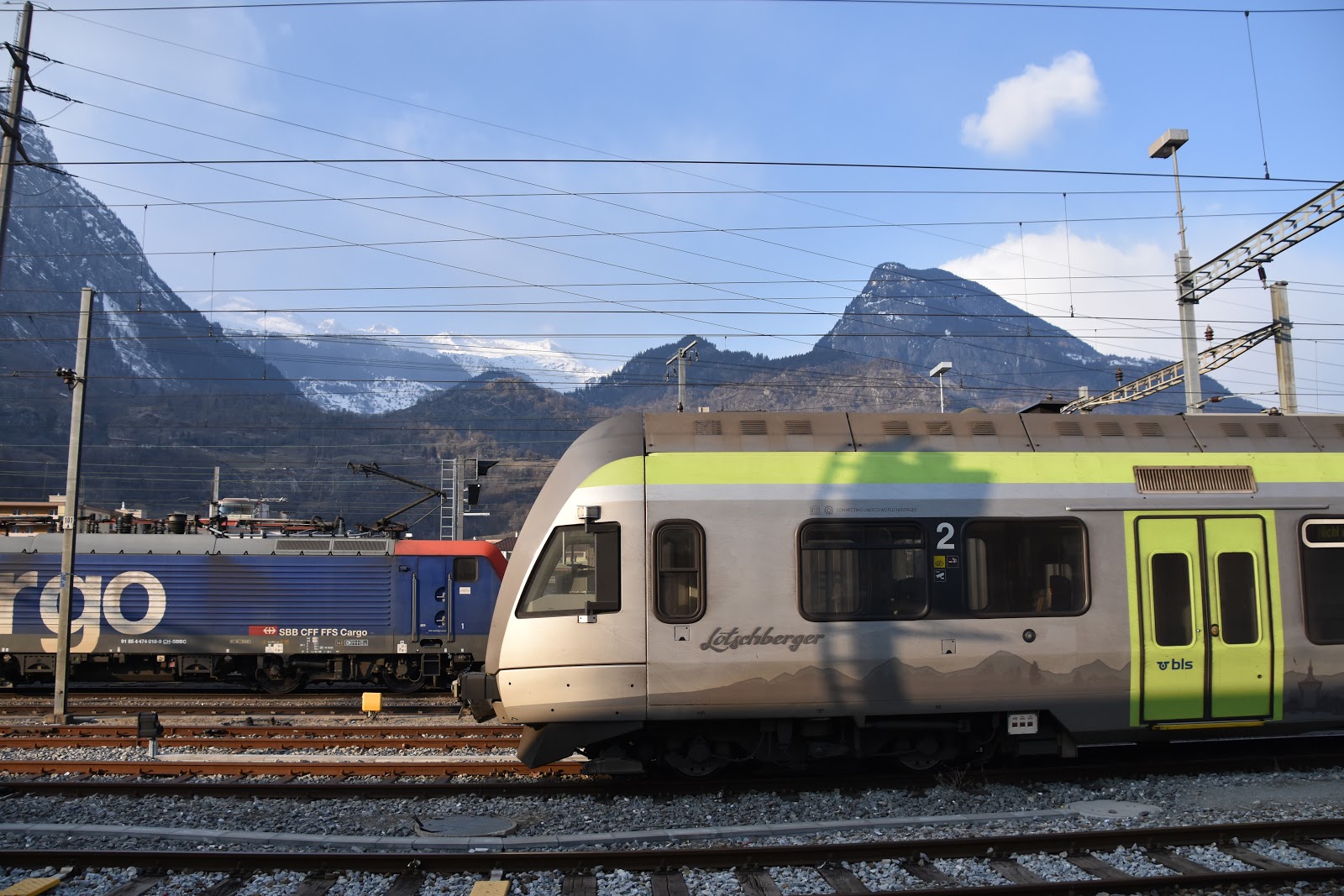 Trains and other things Milan, Domodossola, Brig