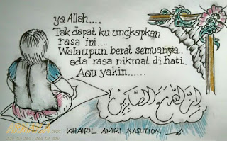 armaila.com - Lukisan Karya Khairil Amri Nasution - tak dapat kubayangkan