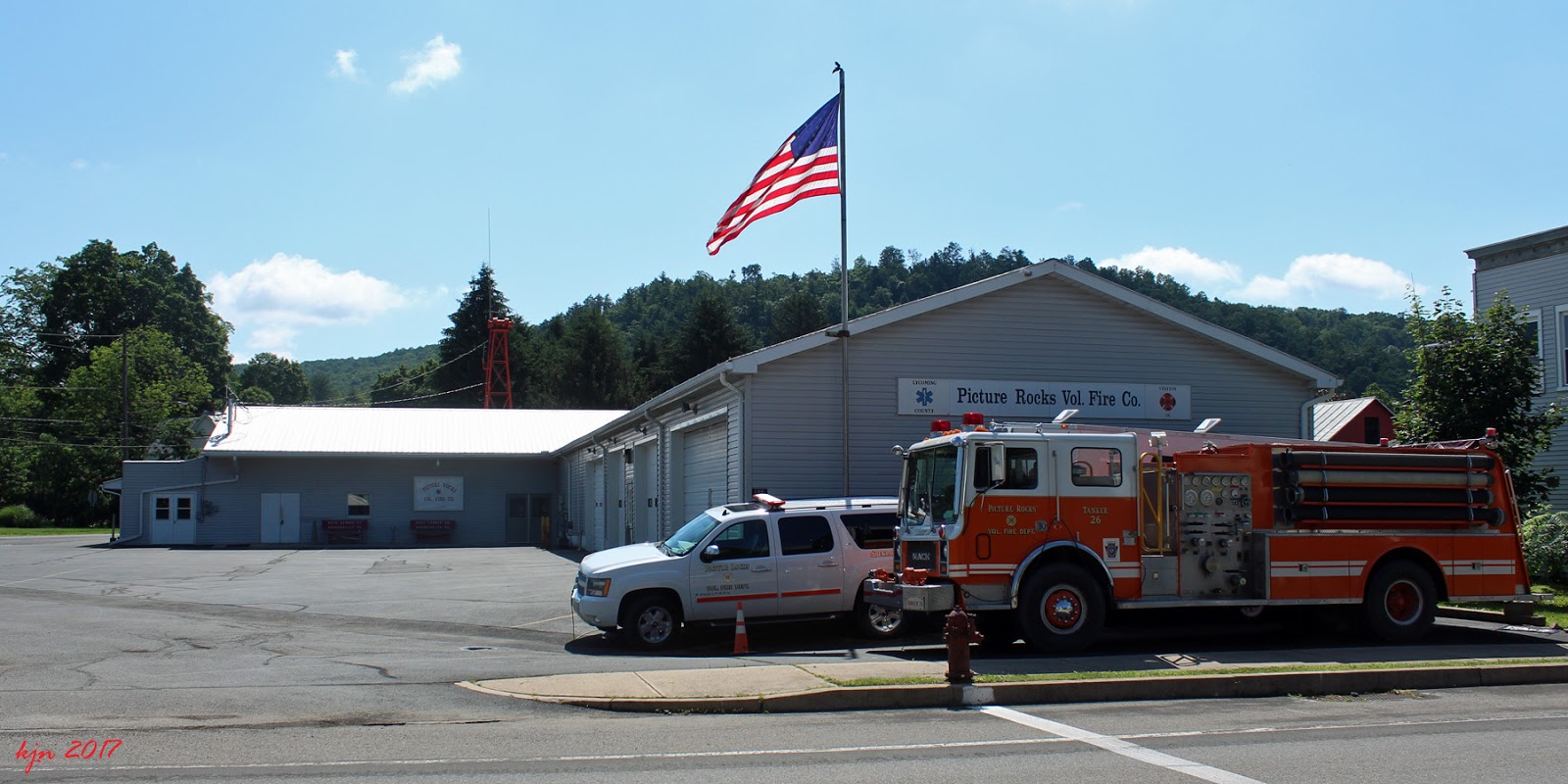 The Outskirts of Suburbia Picture Rocks Volunteer Fire Department
