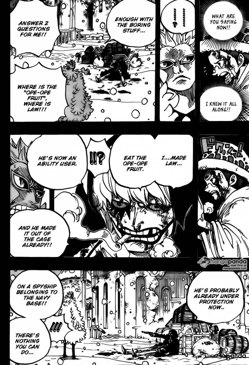 One Piece Ch 767: Cora-san