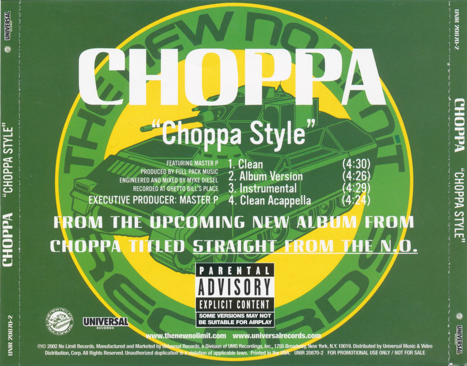 The LB Collection Choppa Choppa Style [CDS] 2002