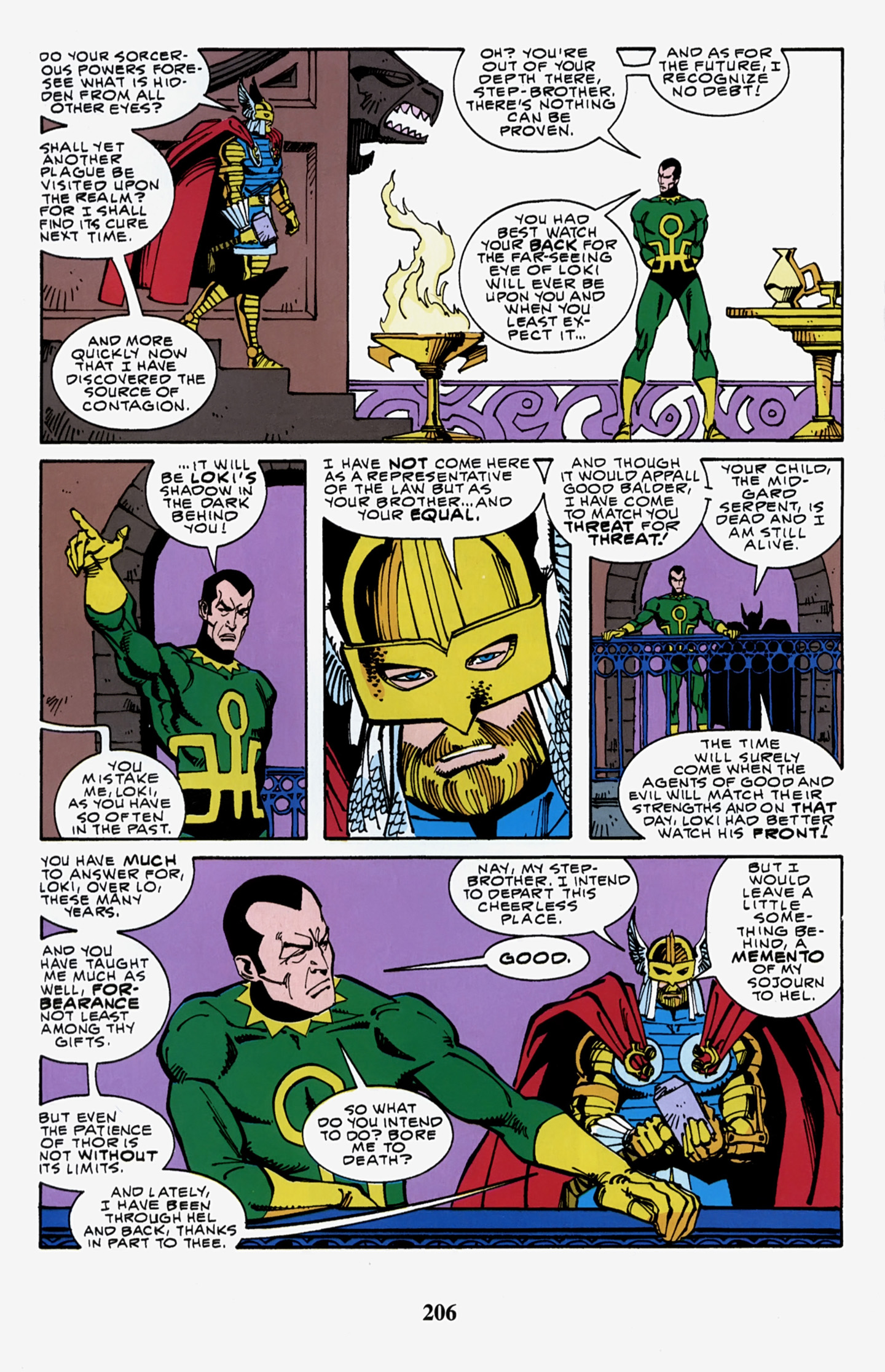 Read online Thor Visionaries: Walter Simonson comic -  Issue # TPB 5 - 206