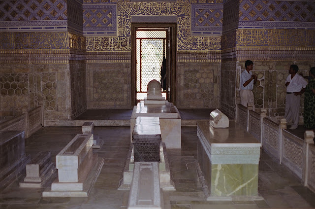 Ouzbékistan, Samarcande, mausolée Gour Amir, © Louis Gigout, 1999