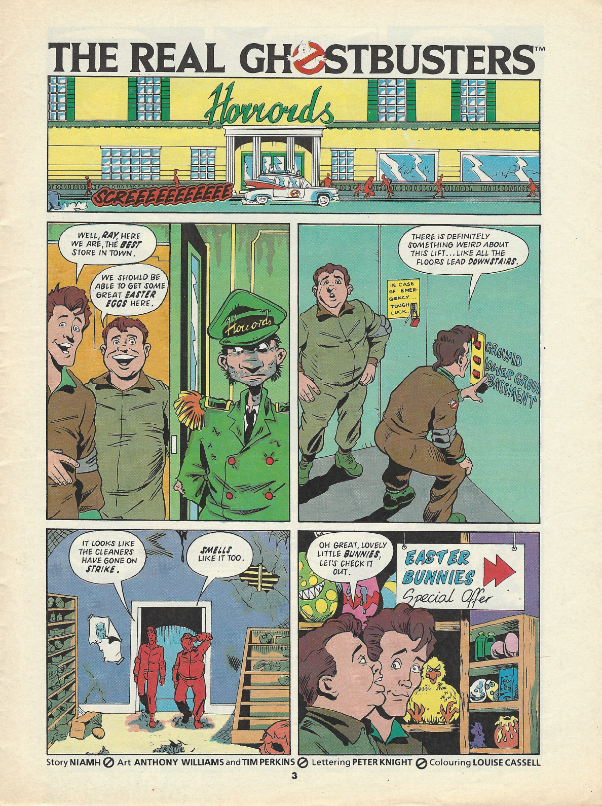 Read online The Real Ghostbusters comic -  Issue #41 - 3