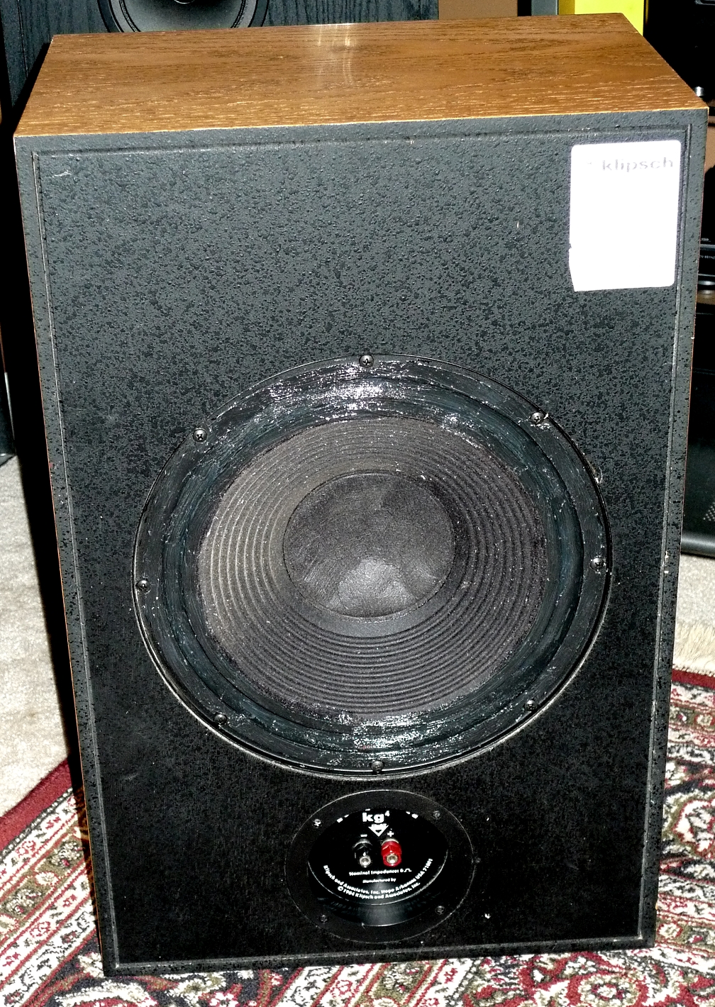 klipsch kg4 passive radiator