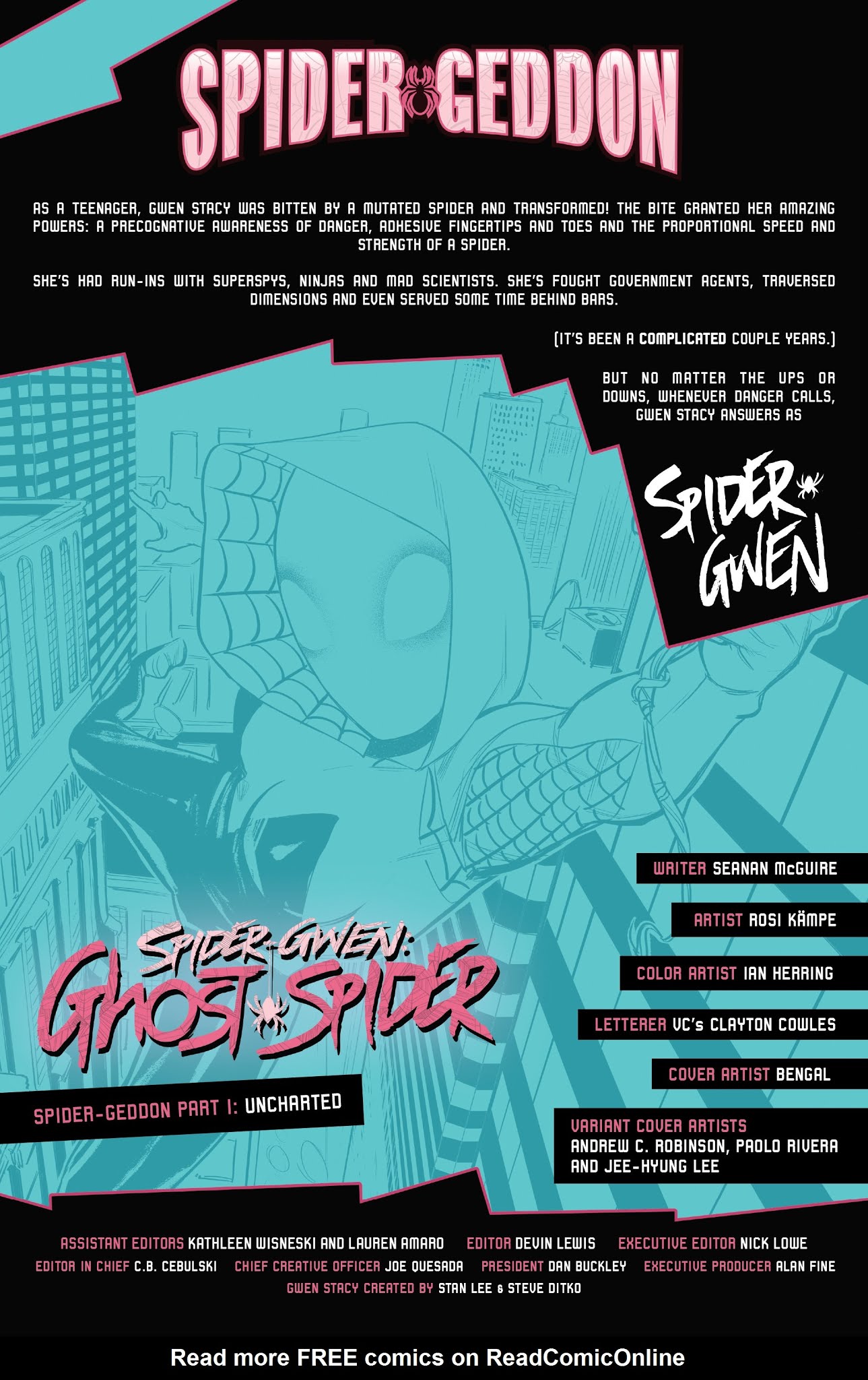 Read online Spider-Gwen: Ghost-Spider comic -  Issue #1 - 2