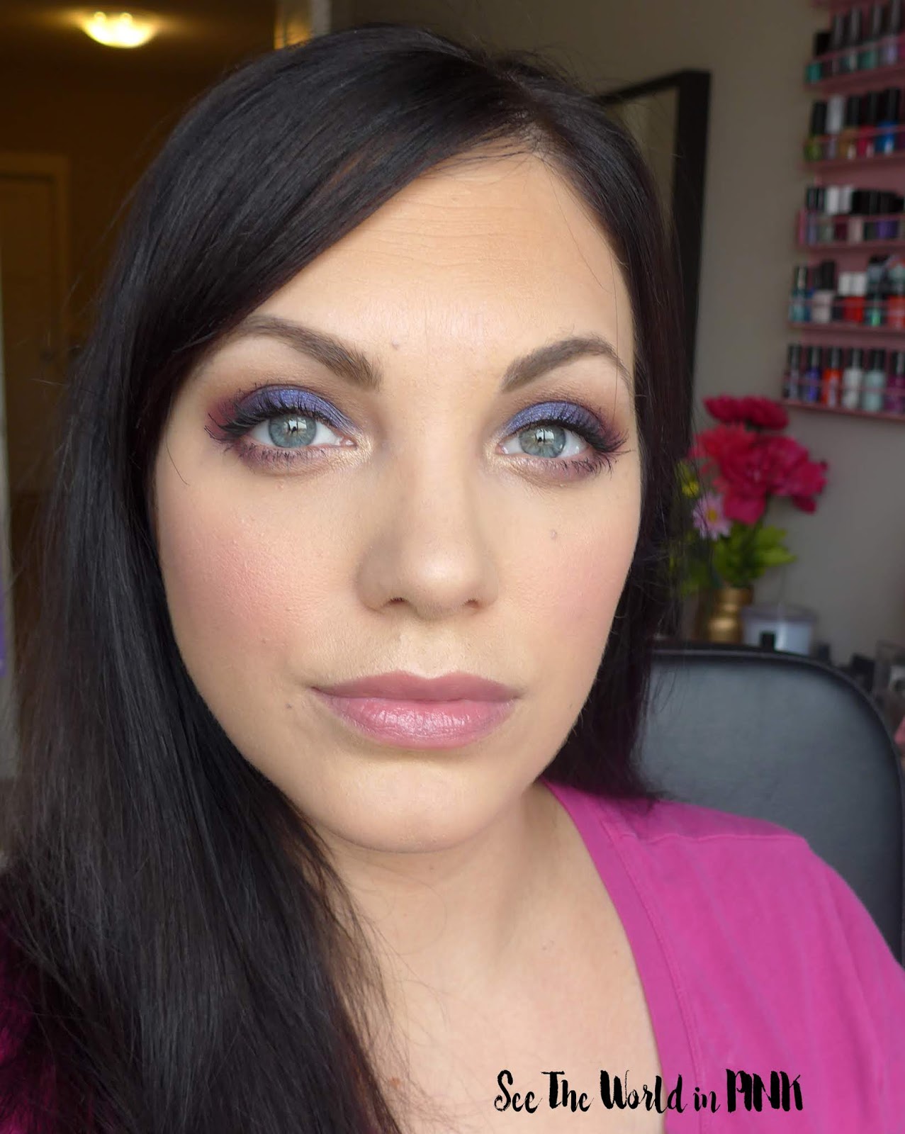 Natasha Denona Mini Lila Eyeshadow Palette - Swatches, Makeup Look and Review!