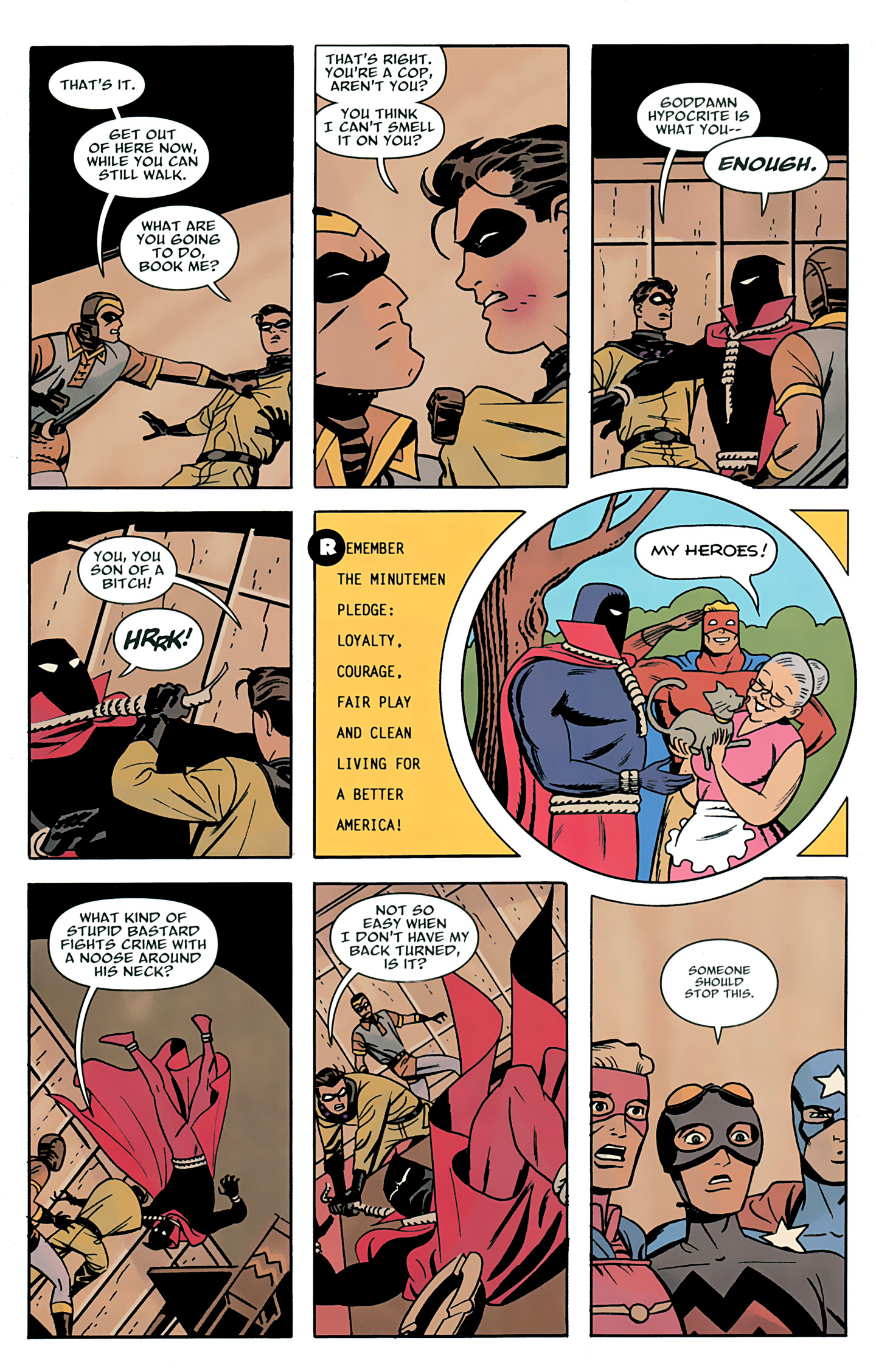 Read online Before Watchmen: Minutemen comic -  Issue #3 - 8