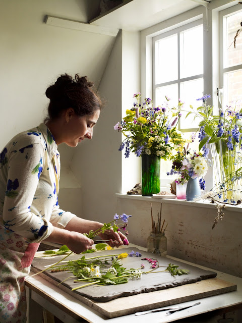 beautiful flower fossill artwork by Rachel Dein beautiful flower fossill artwork by Rachel Dein