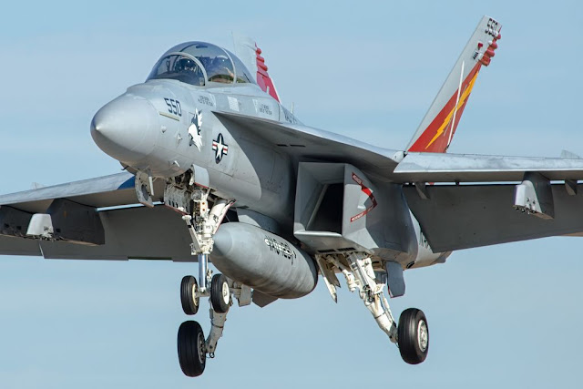 Boeing EA-18G Growler First Appearance Finland