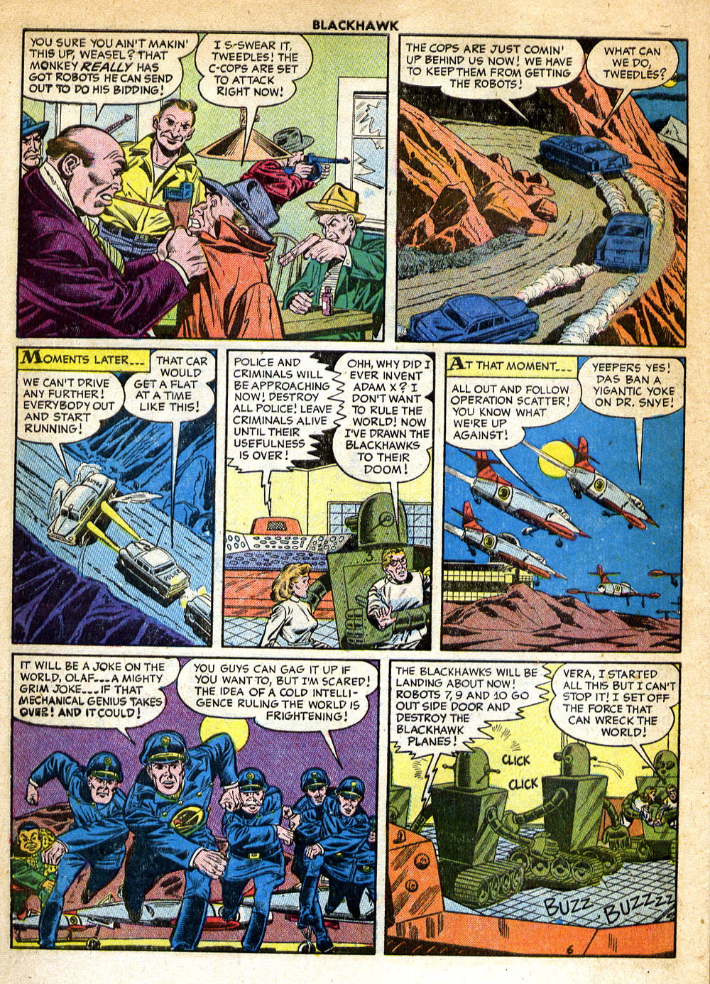 Read online Blackhawk (1957) comic -  Issue #102 - 8