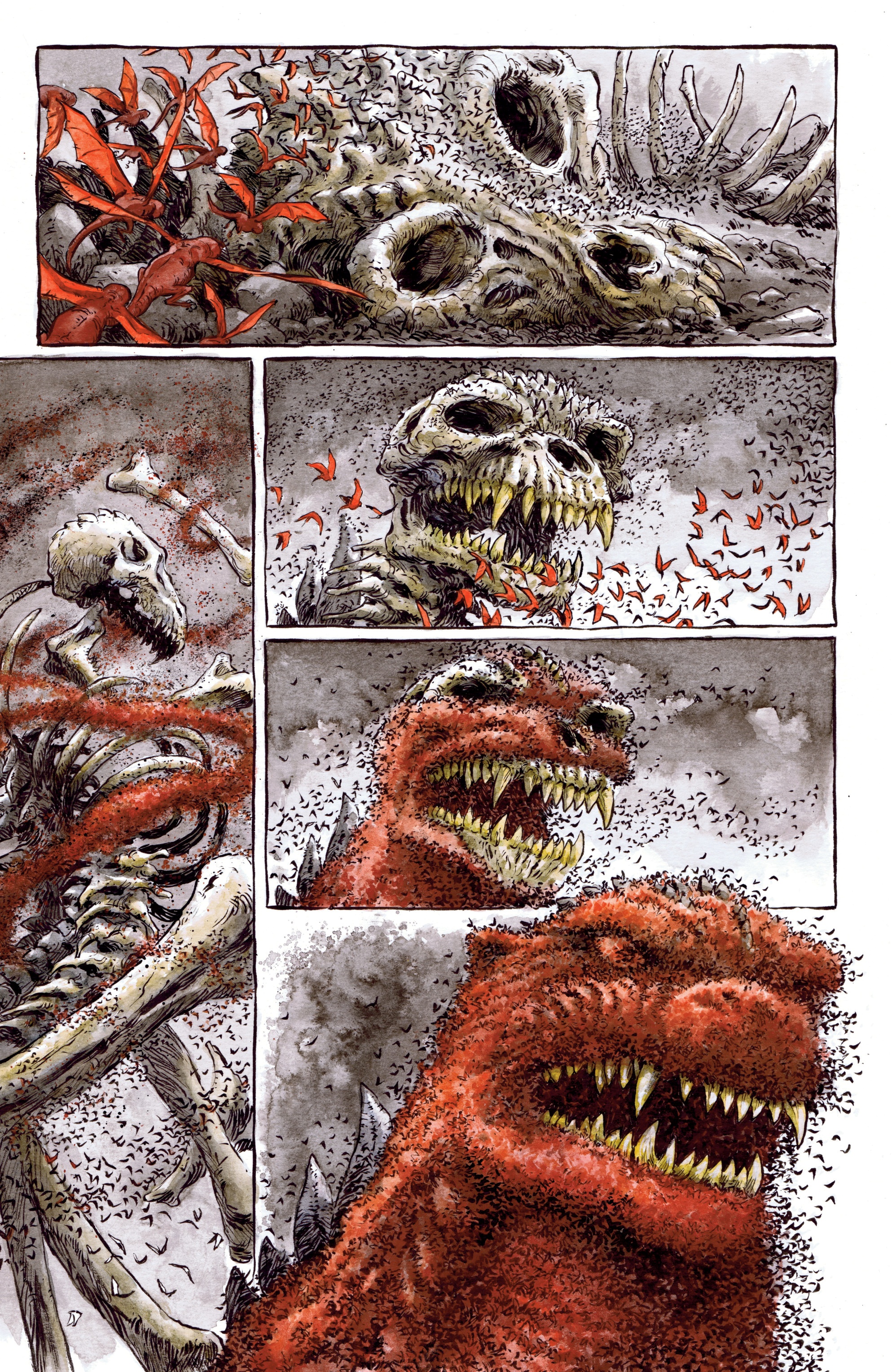 Read online Godzilla in Hell (2015) comic -  Issue #5 - 17