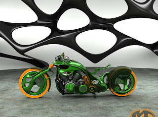 Motocicletas muy creativas hechas en 3D max