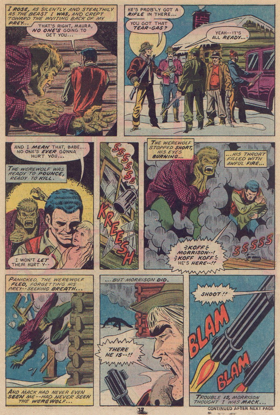 Read online Werewolf by Night (1972) comic -  Issue #38 - 13
