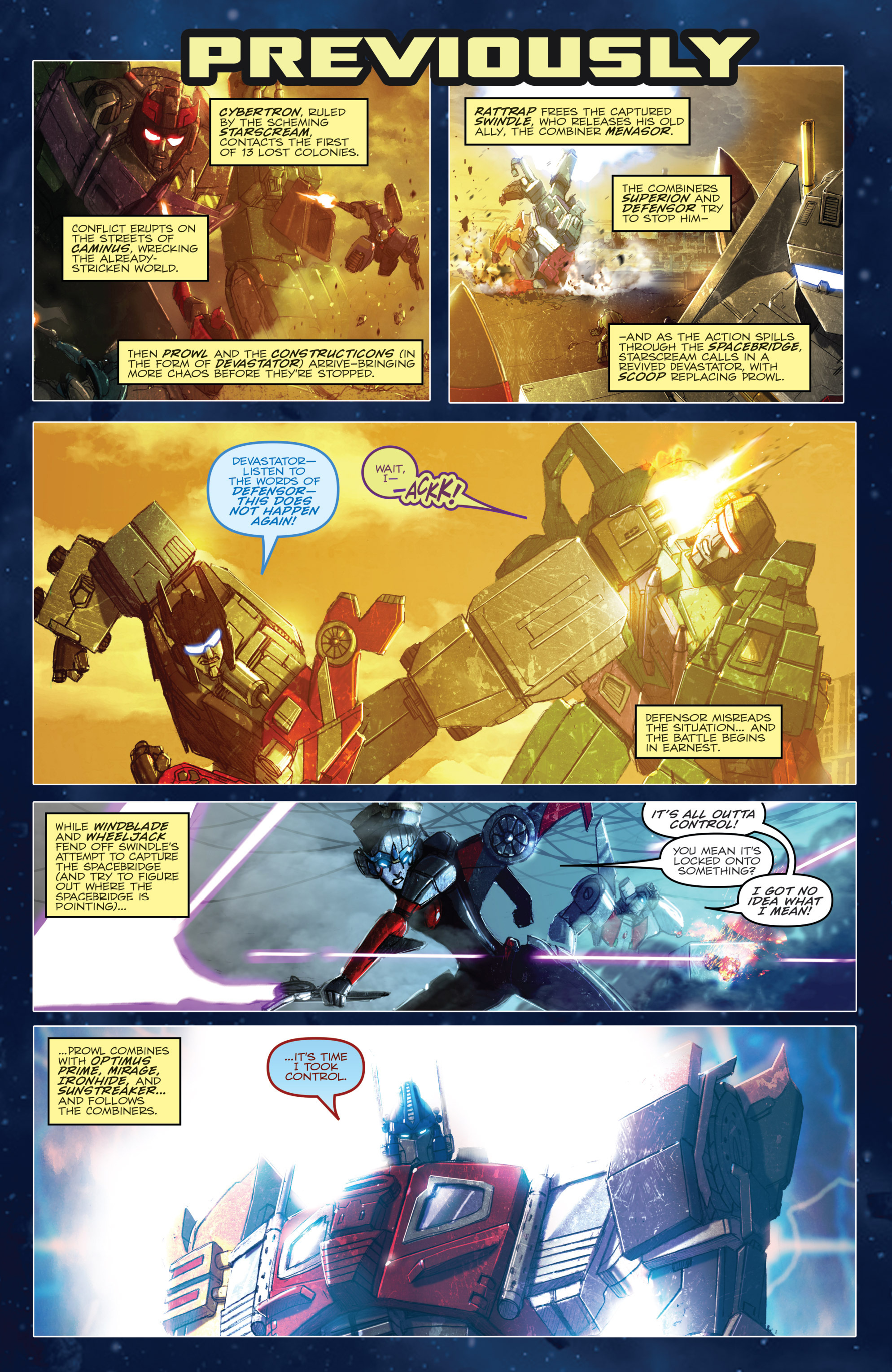 Read online The Transformers: Windblade (2015) comic -  Issue #3 - 5