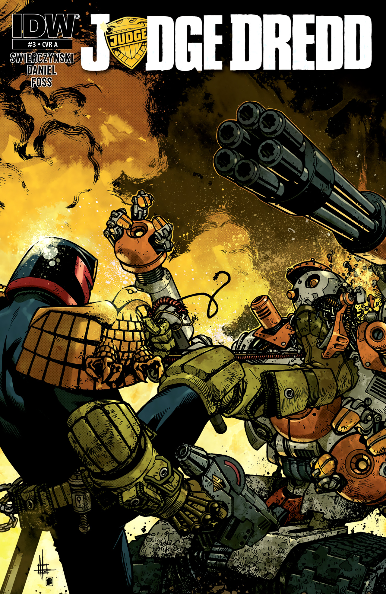 Read online Judge Dredd (2012) comic -  Issue #3 - 1