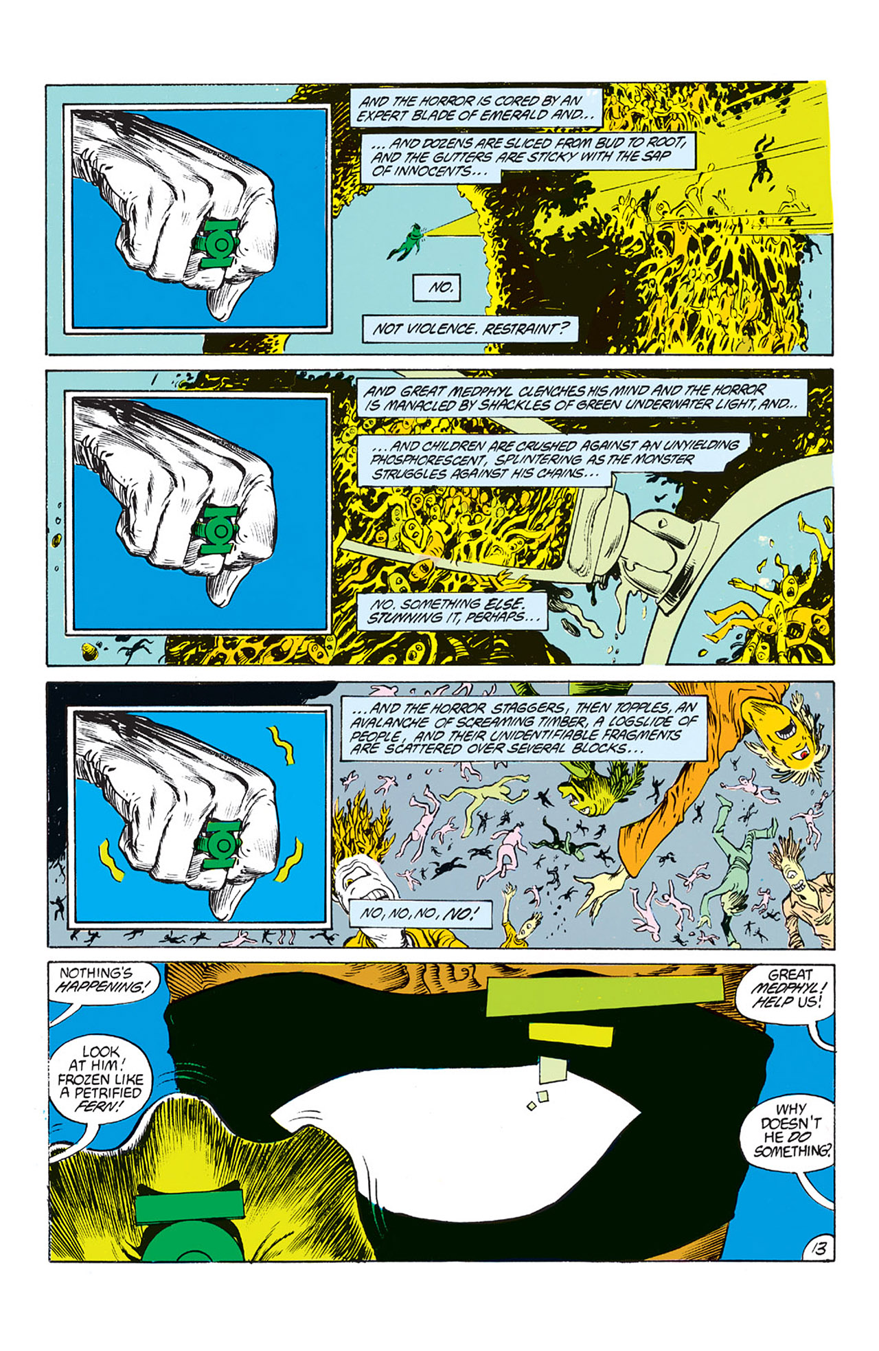 Read online Swamp Thing (1982) comic -  Issue #61 - 13