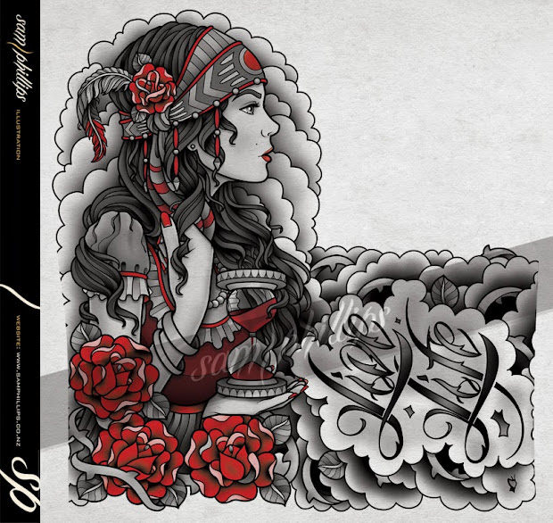 20 Gypsy Half Sleeve Tattoos For Women Ideas And Designs
