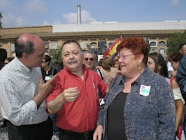 Pere Bessó junto a Gloria Marcos