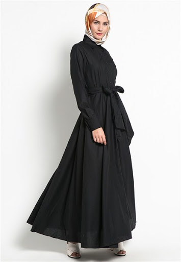 Model gamis pesta terbaru Model gamis pesta terbaru
