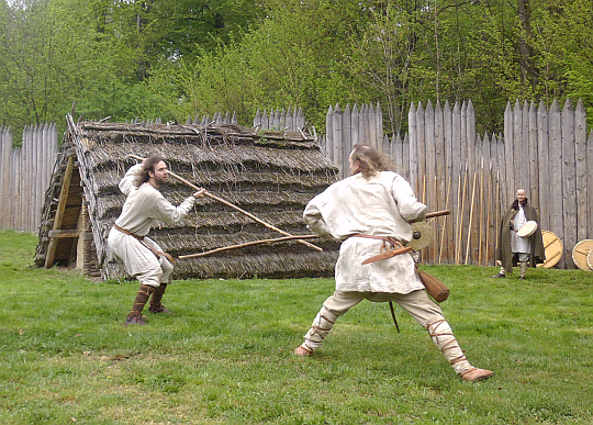 Archeopark Chotěbuz. Skupina TIZON.