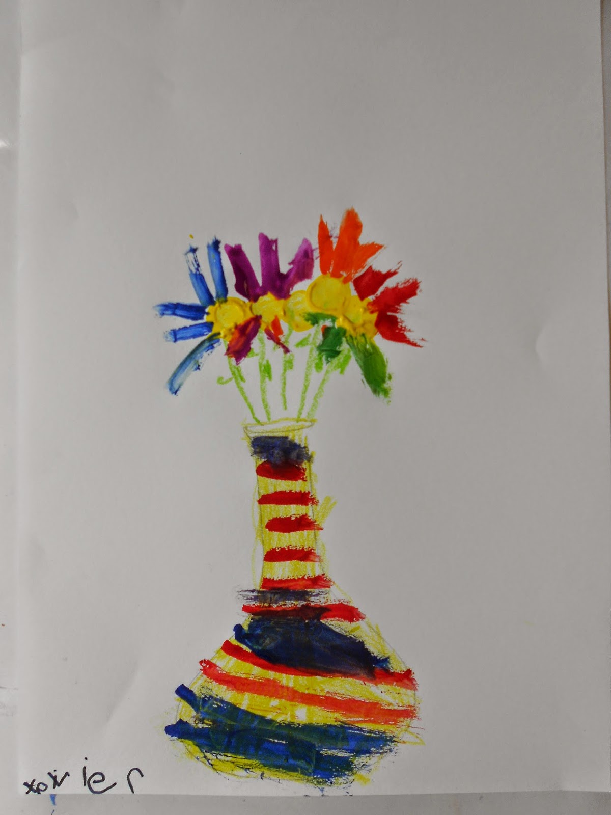 Learn, Explore, Create PreK Flowers in a Vase