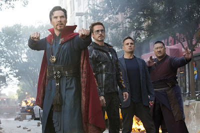 Avengers: Infinity War Benedict Cumberbatch, Robert Downey Jr., Mark Ruffalo and Benedict Wong Image 1