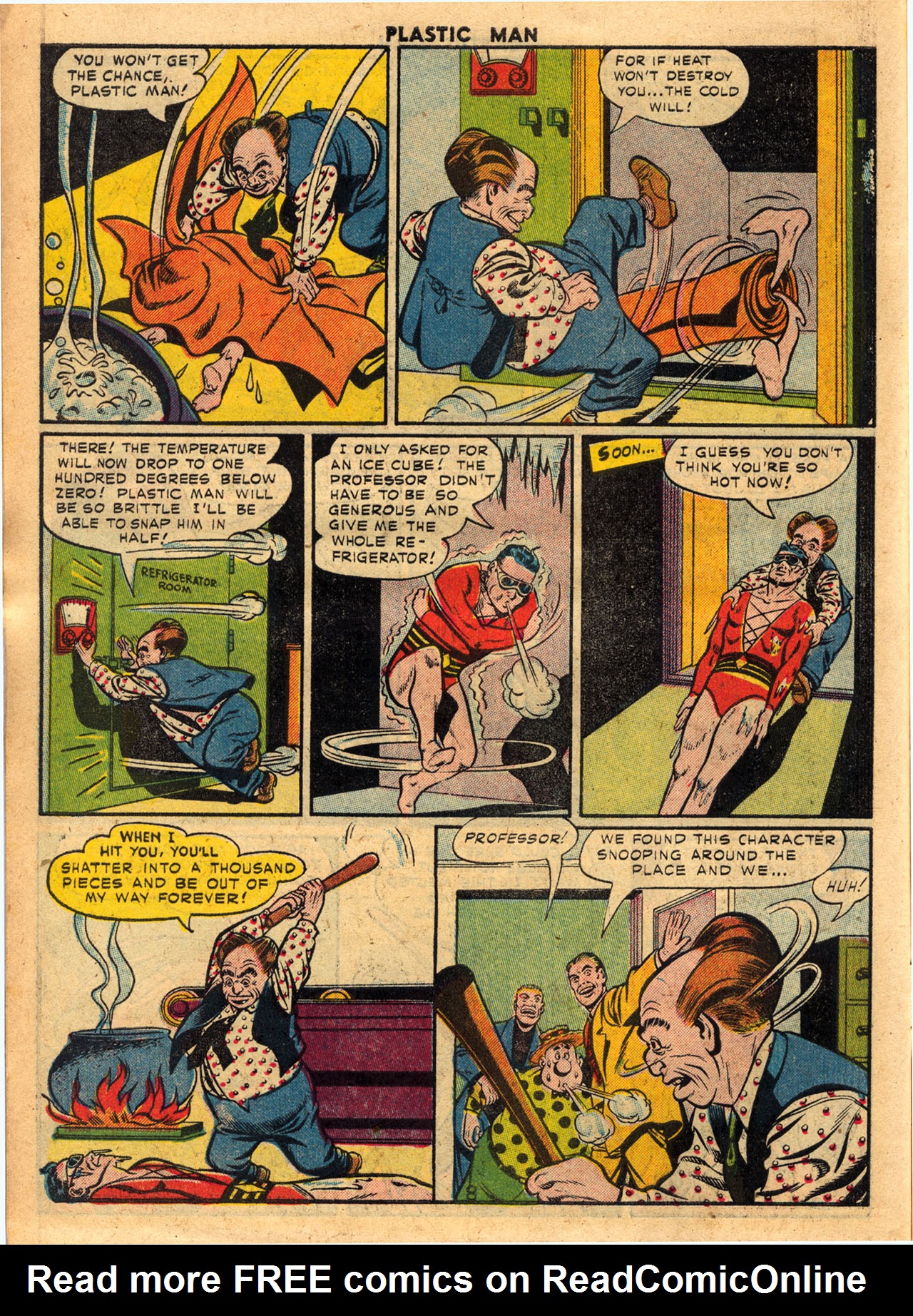 Read online Plastic Man (1943) comic -  Issue #58 - 10
