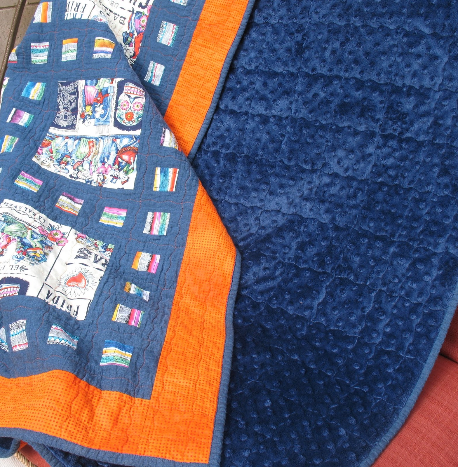 Ye Olde Day of the Dead Slide Show Quilt (73)