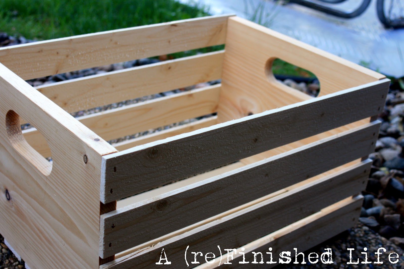 A Refinished Life Storage Crates