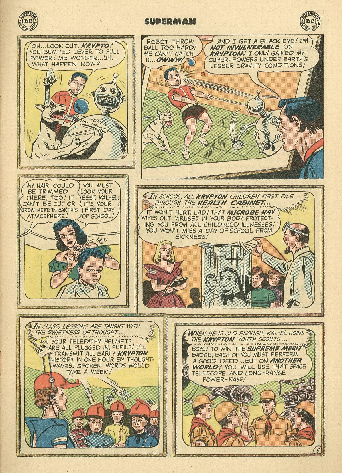 Read online Superman (1939) comic -  Issue #132 - 7