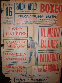 VELADA DE BOXEO EN BARCELONA