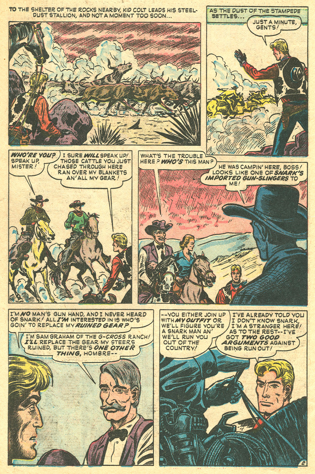 Read online Kid Colt Outlaw comic -  Issue #4 - 4