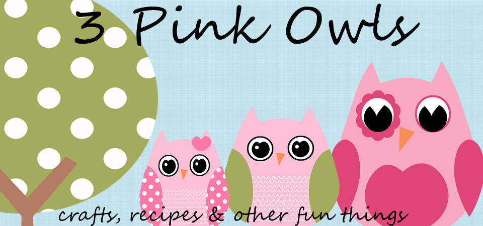 3 Pink Owls