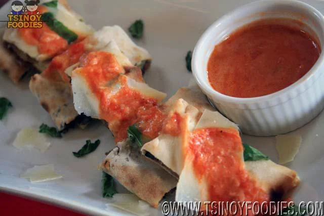 proscuitto portobello pizza roll