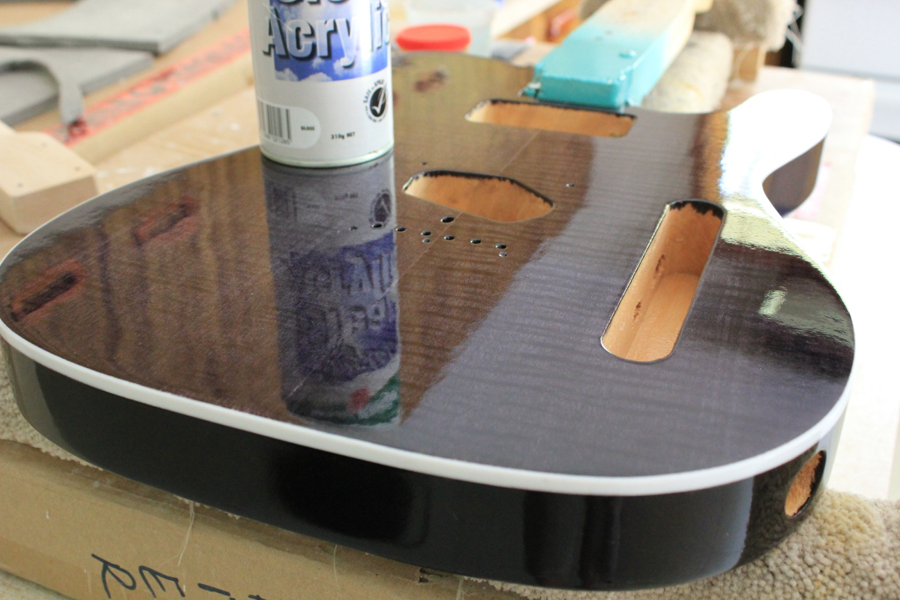 Guitar Kit Builder 12 String Telecaster Clear Coats