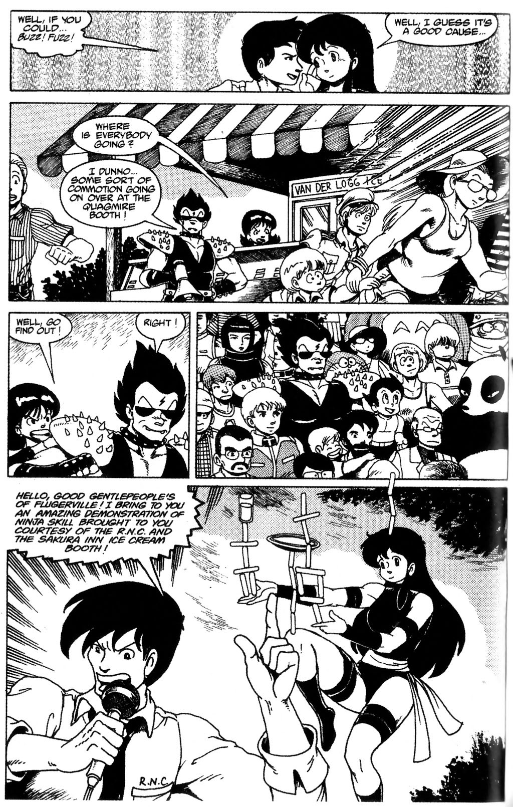 Read online Ninja High School (1986) comic -  Issue #13 - 15