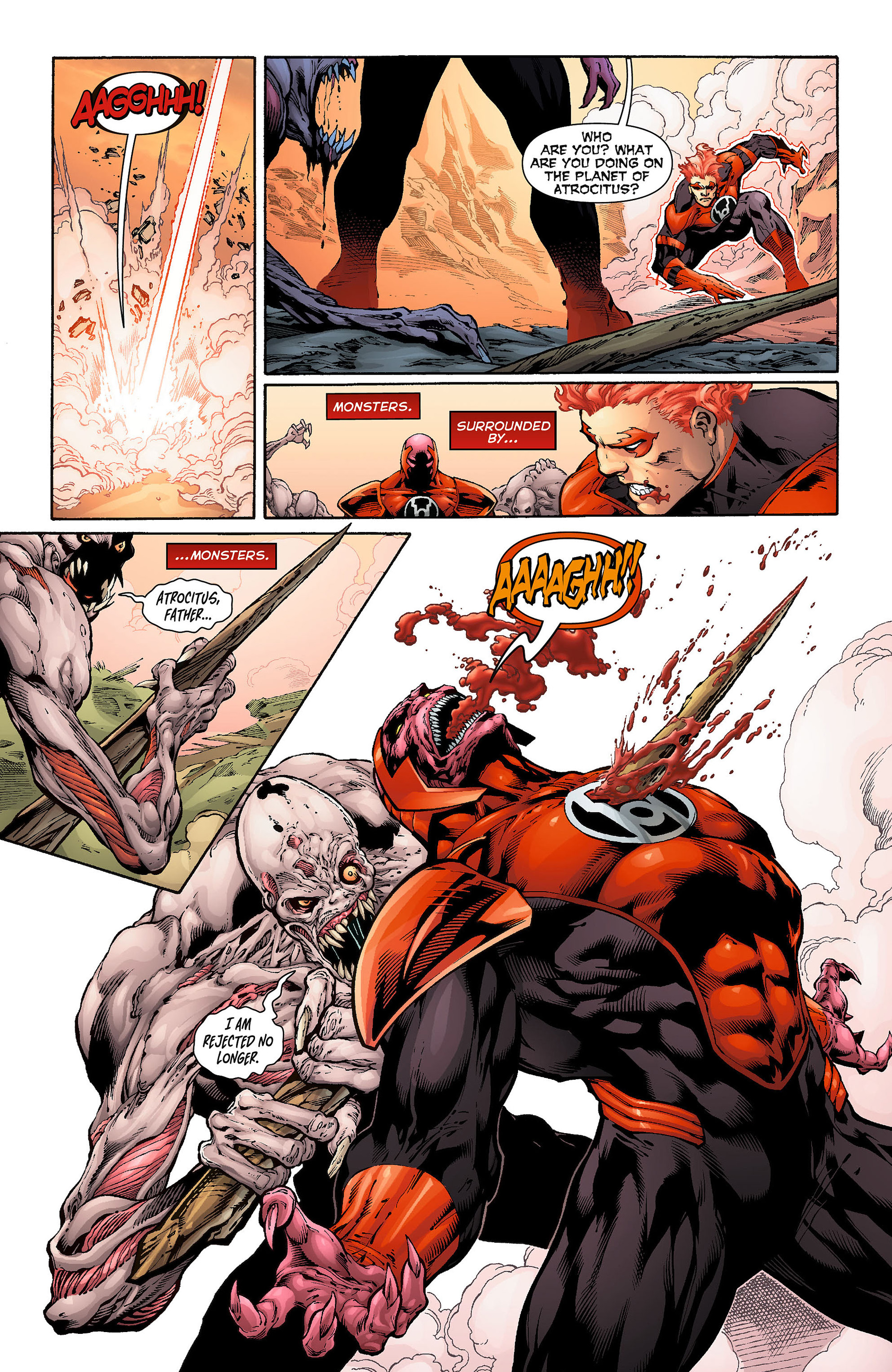 Read online Red Lanterns comic -  Issue #7 - 16