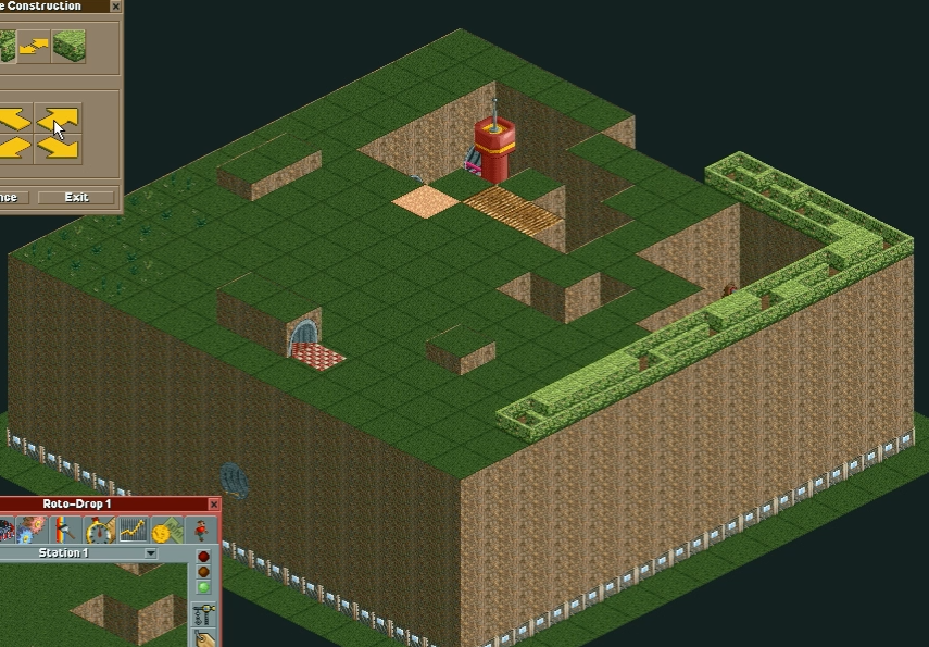 (스압주의) 롤러코스터 타이쿤 장인 - 킹무성