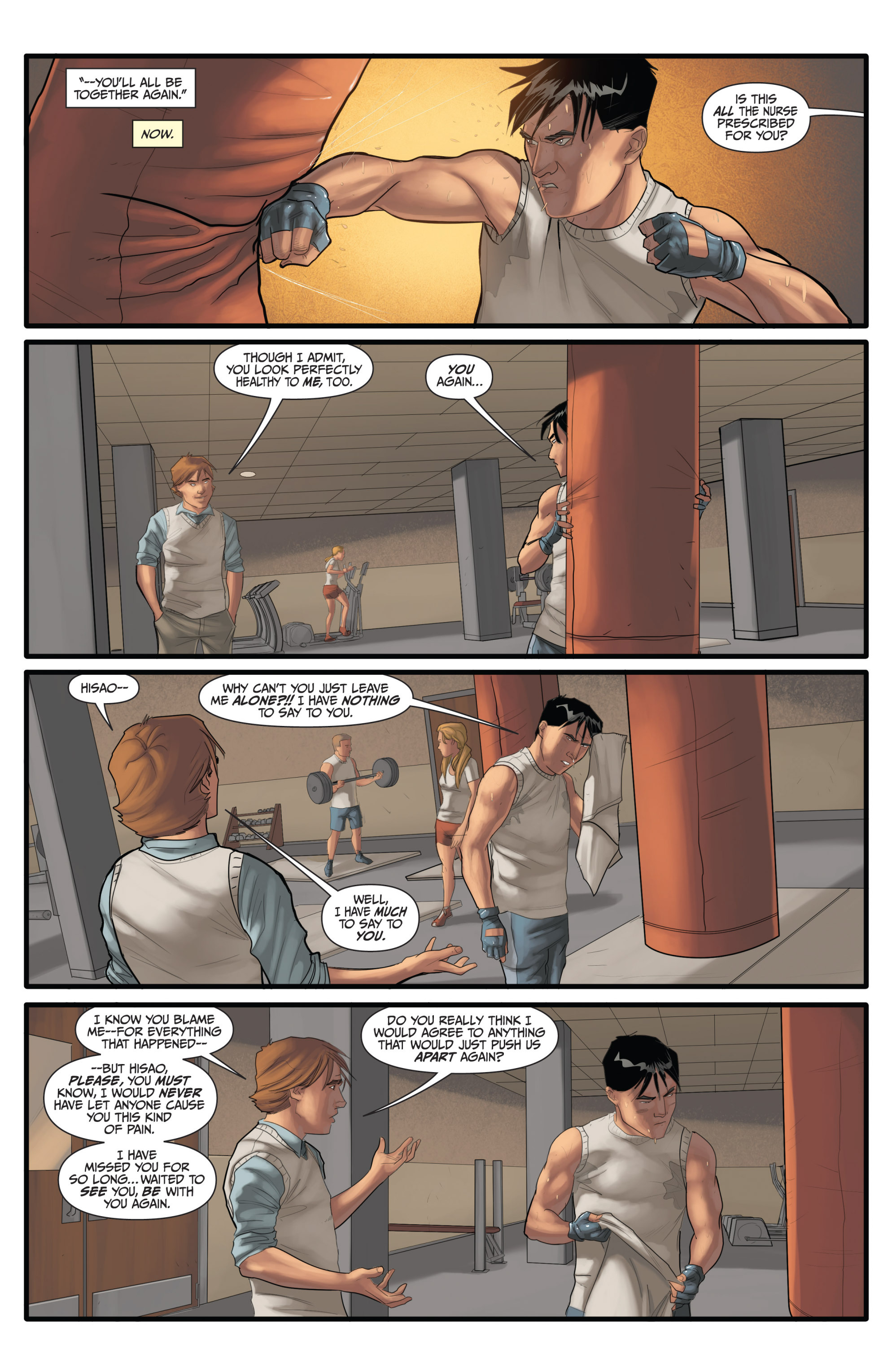 Read online Morning Glories comic -  Issue #33 - 15
