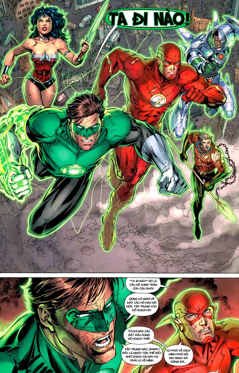 Justice League chap 5 trang 22